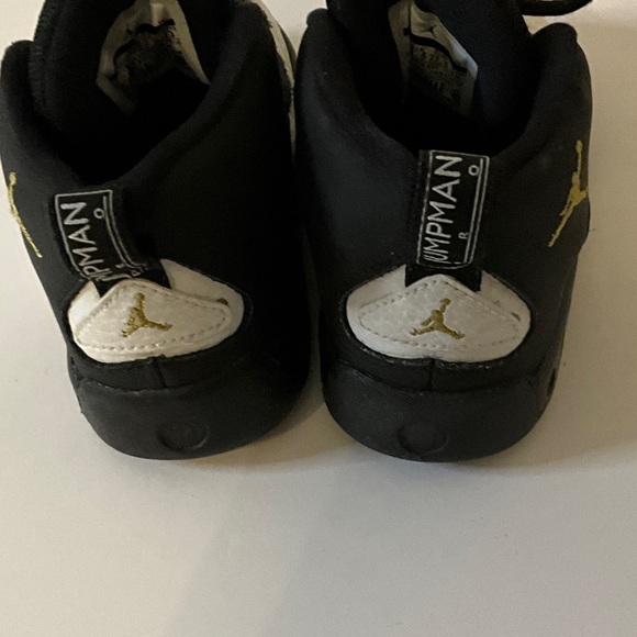 Jordan Kids Black and White Sneakers - Picture 3 of 3